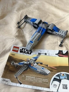 Retired Star Wars Lego set #75297 Resistance X-Wing Starfighter Missing Figures - Photo 1 sur 10