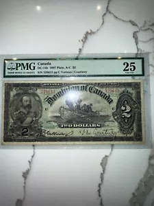 1897 $2 dominion of canada, VF25 Grade. - Picture 1 of 2