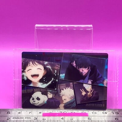Yuta Rika Gojo Toge Maki Panda 0-15 Jujutsu Kaisen Sorcery Fight Card Japan #471 - Image 1 of 4