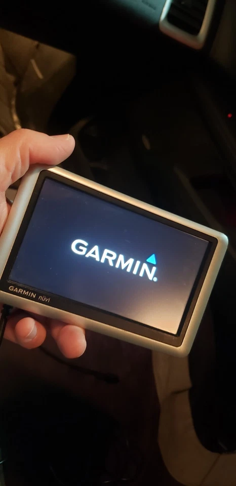 Garmin nüvi 1450 GPS W/ 8GB Sd Card Turns On But Goes Off Quickly Sold As Parts - Image 1 of 4