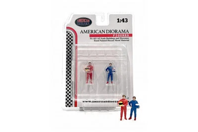 Juego de figuras diorama americano escala 1:43 Racing Legends años 80 1,5" alto 76450 Foto 1 de 2