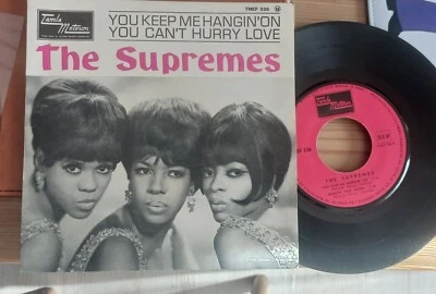 EP The Supremes ‎– You Keep Me Hangin' On / You Can't Hurry Love - Photo 1/2