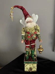 Mark Roberts Stocking Holder Fairy Christmas Ornament 21” - Picture 1 of 12