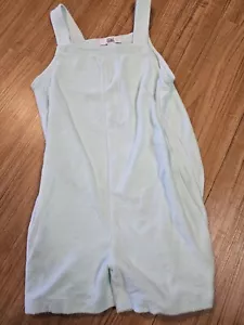 Athleta Girl Terry Cloth Romper Mint Green Size XL 14 - Picture 1 of 4