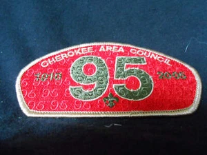 Cherokee Area s 95th anniv tan bdr CSP - Imagen 1 de 1