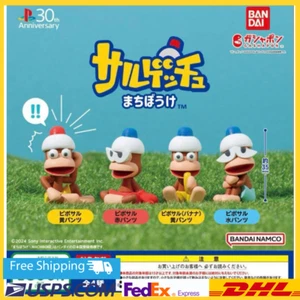 Ape Escape Machibouke Gashapon set of 4 Capsule Toys Bandai JAPAN NEW - Picture 1 of 5
