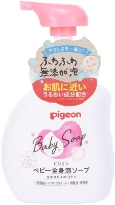 Jabón de espuma para todo el cuerpo bebé paloma Japón aroma floral 500 ml de Japón Foto 1 de 4