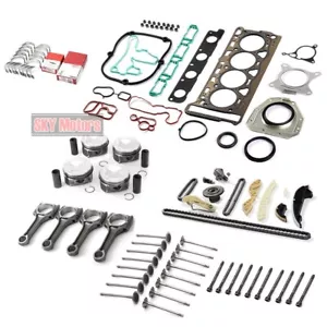 Overhaul Oversize Pistons Gaskets Con rods Kit Φ23mm For AUDI VW Tiguan 2.0TSI - Picture 1 of 8