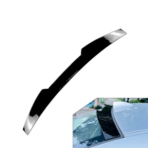 Glänzend Schwarz Heckspoiler Flügellippe Für BMW 5er E60 Limousine 2003-10 - Picture 1 of 10