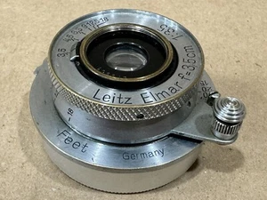 Leitz Leica Wetzlar Elmar 35mm f/3.5 L39 LTM Screw Mount Rare Serial No. 378961 - Picture 1 of 7