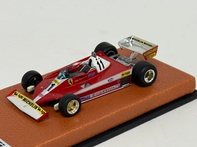 1/43 Ferrari 312 T3 de 1979 F1 Temporada de Jody Scheckter Base de cuero JPN75 Foto 1 de 4