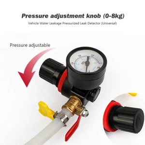 Universal Car Cooling System Radiator Pressure Tester Water Tank Detector Tool - Picture 1 of 12