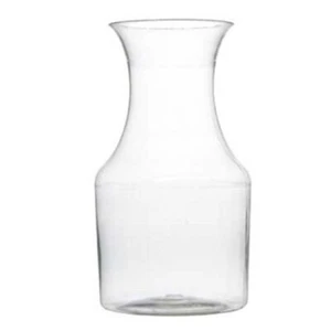 7.5oz Plastic Mini Wine Carafe Pitcher-6 Pieces Clear - Picture 1 of 1