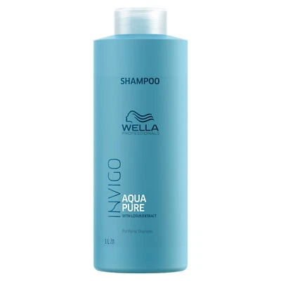 WELLA INVIGO BALANCE AQUA PURE Champú Purificante Limpiador Profundo 1000 ml