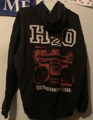 VTG H20 HOODIE TOUR MENS SIZE XXL NYHC - Image 1 of 3