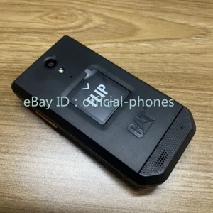 CAT S22 Unlocked Rugged Touch Screen Flip Phone 16GB IP68 water resistant Black - Picture 1 of 17