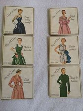 Clearance! Simplicity Vintage Coasters 6/package