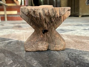 ALTE VINTAGE SELTENE EINZIGARTIGE NATUR EINZELNE HOLZ WANDBEHANG HALTERUNG PANEL - Bild 1 von 16
