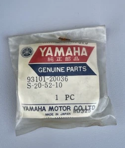 NOS Yamaha Oil Seal Part # 93101-20036 Japan S-20-52-10 Genuine - Picture 1 of 3