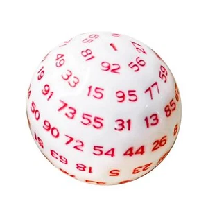 100 Sided Dice Party Game Dice Dice for Math Teaching - Picture 1 of 29