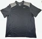 Nike Dri-FIT Short Sleeve T Shirt Crew Neck Logo Embroidered Black XL Men