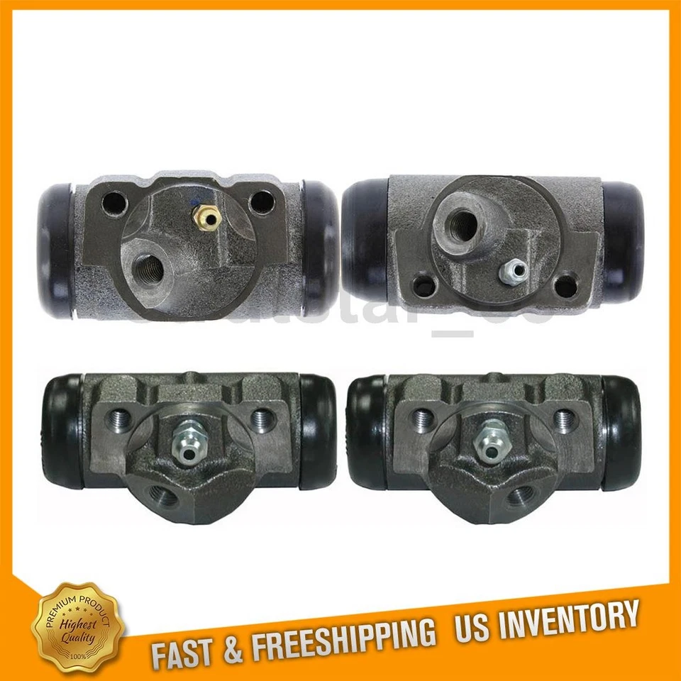 4 cilindros de rueda de freno de tambor delantero trasero para Ford Country Squire 4,1 L 3,3 L 3,9 L Foto 1 de 4