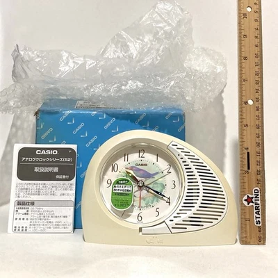 Vintage Casio TSQ-1200 Bird Sounds Quartz Alarm Clock New BoxWEAR Time Chirp - Image 1 of 4