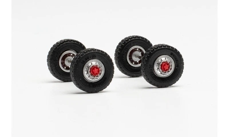 Herpa 87MBS026093 Radsatz Straßenreifen 12.00 x 20, 1:87 / Spur H0 - Bild 1 von 1