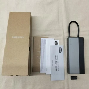 BenQ beCreatus GR10 7-in-1 USB4 Multi-Hub USB -C ,HDMI 2.1- 4K120Hz ,100W PD - Afbeelding 1 van 16
