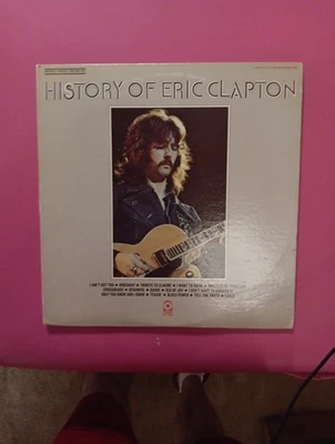 ERIC CLAPTON!!! History Of Eric Clapton Series Of 2 Vinyl Records.  - Image 1 of 4