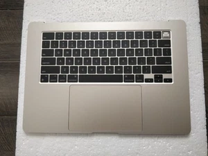 Apple Macbook Air 15 pulgadas, A3114, M3, 2024, teclado, conjunto de panel táctil, luz de estrella - Imagen 1 de 7