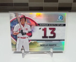 2024 Bowman Chrome Top 100 Lot x4 - Marte, McLain, Arroyo, Collier Reds RC - Bild 1 von 5