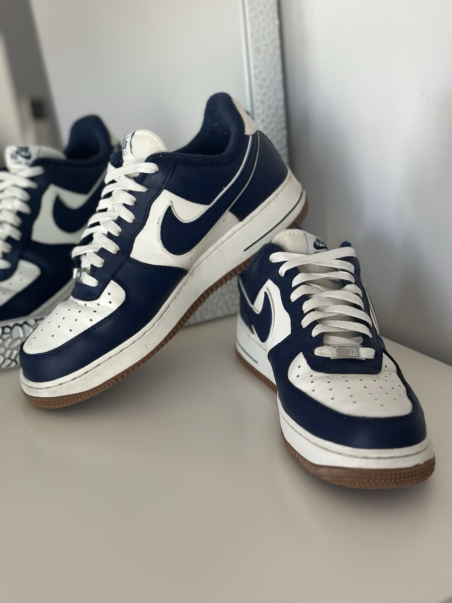 Nike Air Force 1 '07 LV8 College Pack - Midnight Navy | eBay