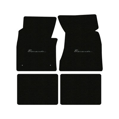 Alfombrillas Lloyd Mats Plymouth Barracuda 1964-1966 con transmisión manual, 4 piezas Foto 1 de 4