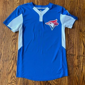 Toronto Blue Jays Majestic Cool Base Jersey Shirt MLB Logo Size Small - Picture 1 of 8