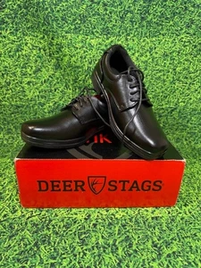 Nuevos Ciervos Ciervos Niños Negro Oxford Zapatos Niños Talla 13.5 Estilo Clásico - Imagen 1 de 15