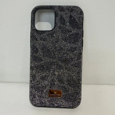 Swarovski Crystal Swanflower Black Smartphone Case with Bumper, iPhone 11 Pro - Image 1 of 4