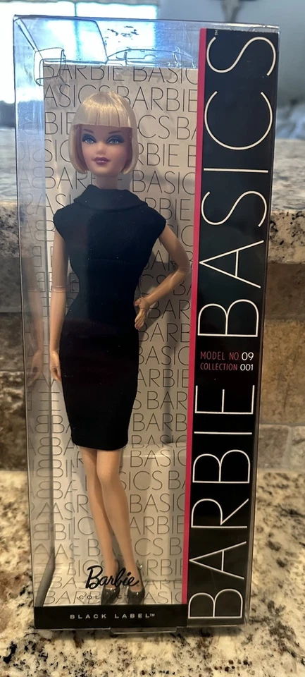 Barbie Basics Doll Model No 09 Collection 001 Black Label 2009 Mattel R9922 NRFB