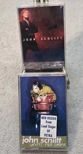 Lot John Schlitt Cassettes Shake 1995 Unfit For Swine '96 ss Petra Singer bundle - Picture 1 of 2