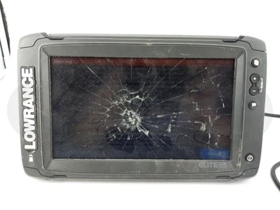 LOWRANCE ELITE 9 TI2 MULTIFUNCTION BOAT FISHFINDER CHARTPLOTTER DISPLAY SCREEN - Image 1 of 4