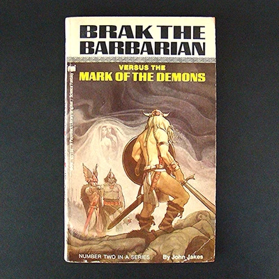 Brak El Bárbaro Vs. La marca de los demonios de John Jakes 1969 fantasía años 60 Foto 1 de 2