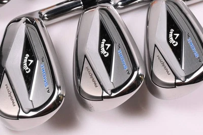 Callaway Paradym Ai Smoke HL Irons / 7-PW+GW / Regular Flex Elevate MPH 95 - Image 1 of 4