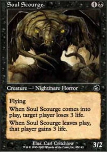 Soul Scourge - Torment #85/143 MTG Magic The Gathering - Image 1 of 1