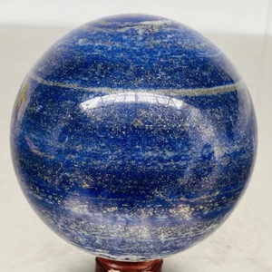 Natural Lapis lazuli Sphere Quartz Crystal Ball Reiki Healing 2160G - Picture 1 of 12