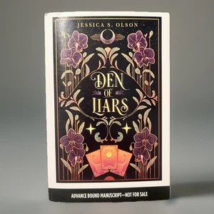Den of Liars ARC 7/25! Trade Paperback by Jessica S. Olson - Romantasy - Imagen 1 de 2