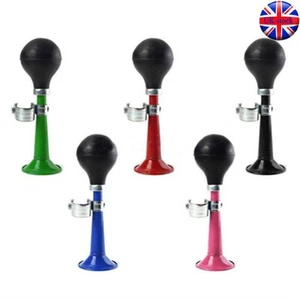 Honking Bulb Squeeze Rubber Air Horn Bicycle Bell Cycling Trumpet Bike Bugle - Picture 1 of 19