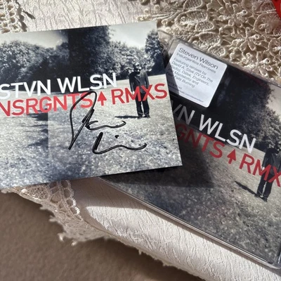 Steven Wilson Insurgentes Remixes Sealed Cd With Signed Art Card - Image 1 of 4