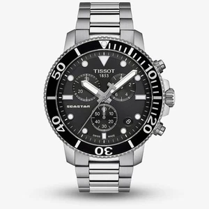 Tissot T-Sport Seastar 1000 Chronograph Diver's Men's Watch T120.417.11.051.00 - Picture 1 of 4