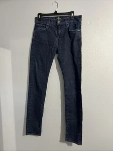 7 For All Mankind Jeans Herren 31 Dunkelblau Ryley Slim Stretch Denim - Bild 1 von 10