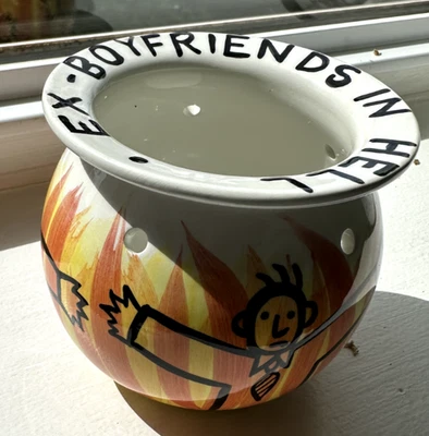 РЕДКИЙ подсвечник Our Name is Mud EX BOYFRIENDS IN HELL снятый с производства ЧАЙНЫЙ ФОНАРЬ - Изображение 1 из 4